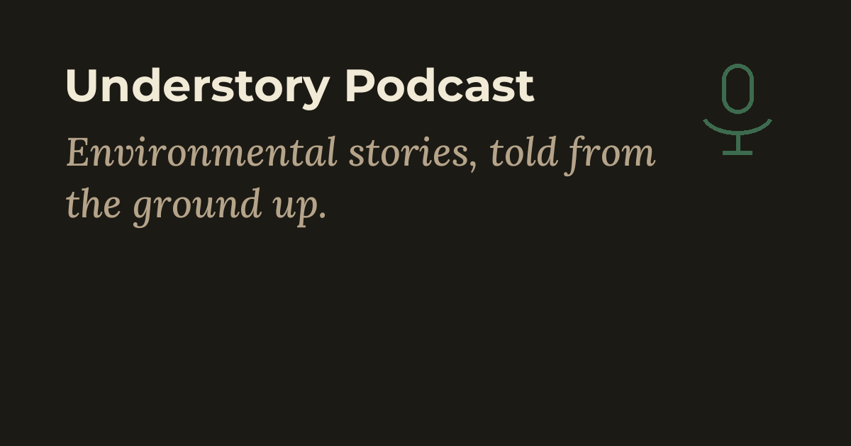 Understory Podcast cover — environmental stories, told from the ground up